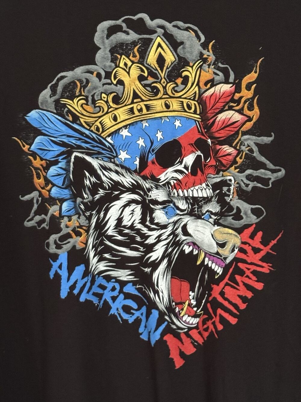 WWE Cody Rhodes American Nightmare Logo 2XL XXL Shirt AEW
